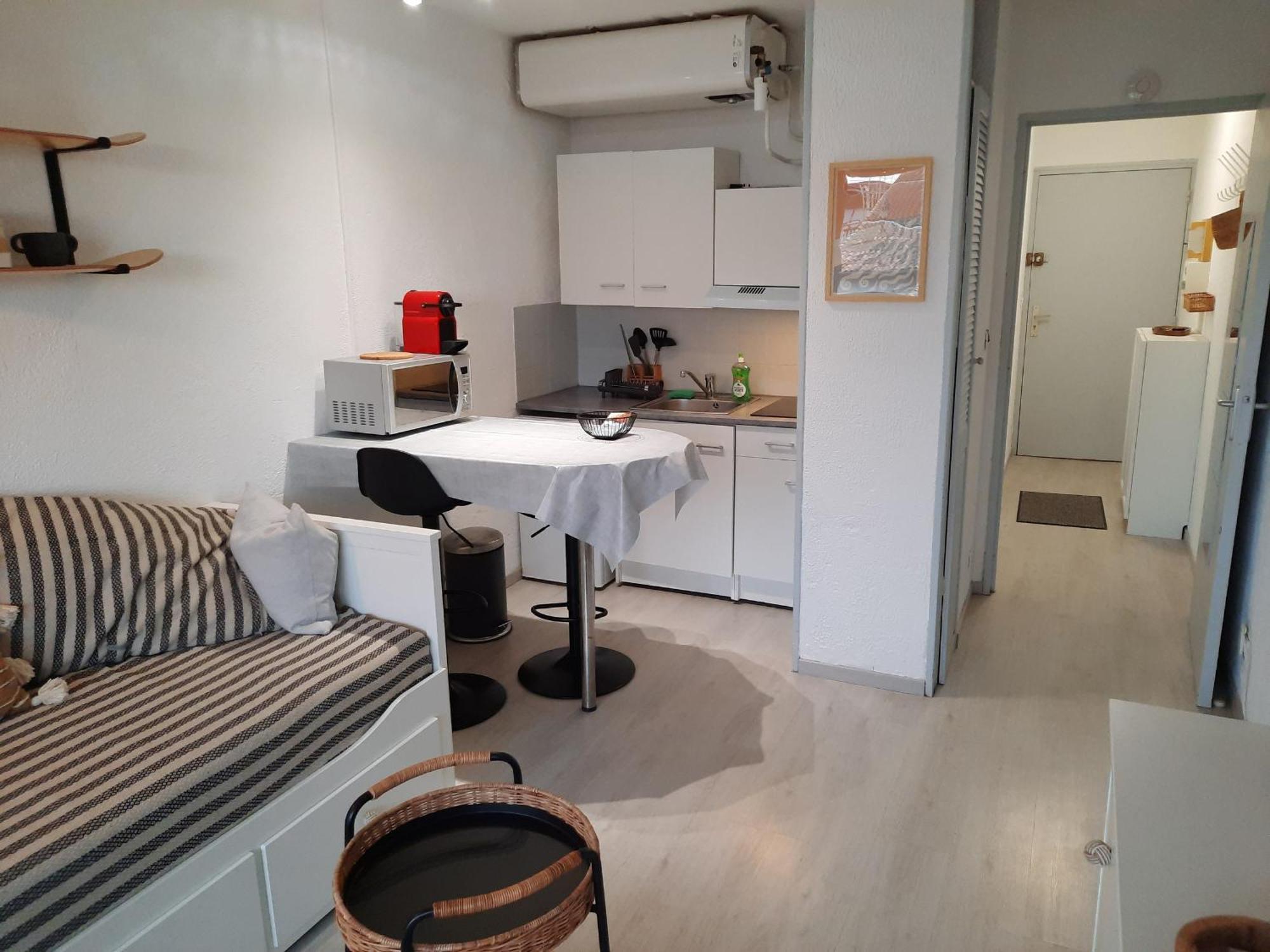Studio Renove Seignosse, A 2 Min De La Plage, Balcon Sud, Proche Commerces Et Parc Aquatique - Fr-1-239-871 Luaran gambar