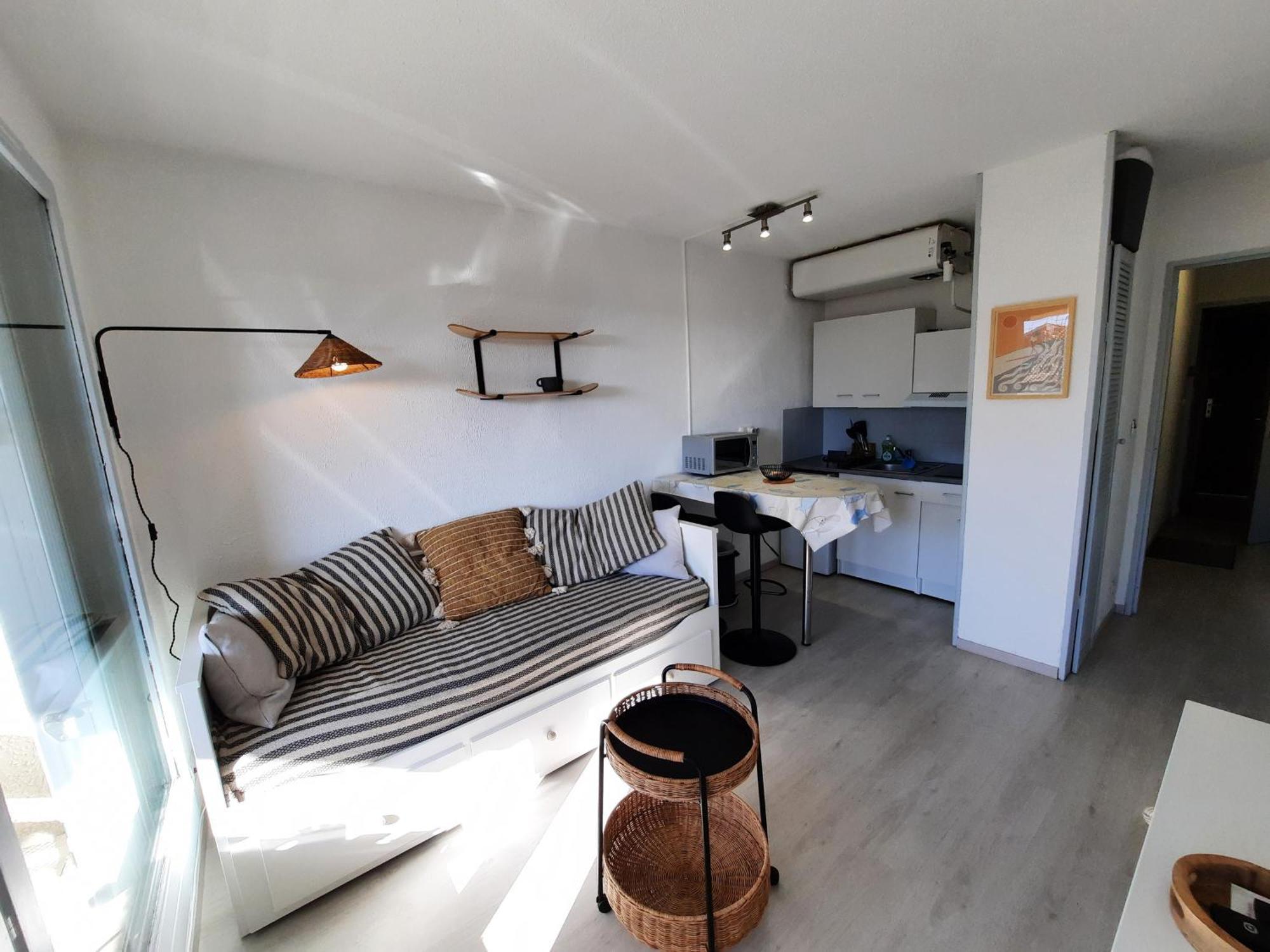 Studio Renove Seignosse, A 2 Min De La Plage, Balcon Sud, Proche Commerces Et Parc Aquatique - Fr-1-239-871 Luaran gambar